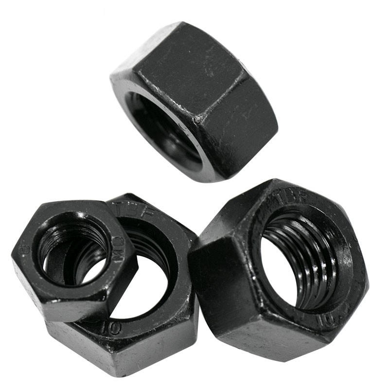 Black oxide hex nut DIN 934 EN‑ISO 4032 GB/T 6170