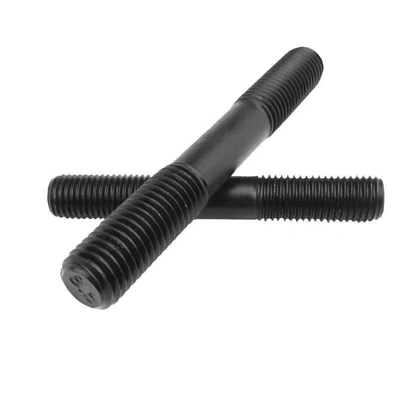 Black oxide stud bolt DIN 976-1 EN‑ISO 898-1 GB/T 901