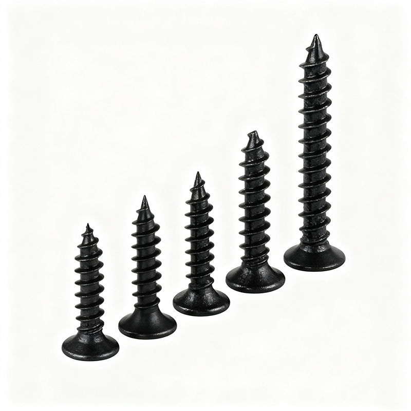 Black‑phosphated drywall screw DIN 18182 ISO 15487 ISO 9717