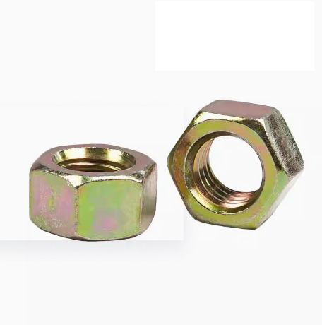 Color‑zinc plated nut DIN 934 EN‑ISO 4032 GB/T 6170