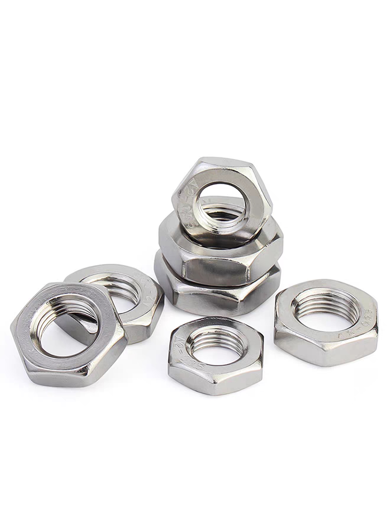 Stainless steel hex thin nut DIN 439 ISO 4035